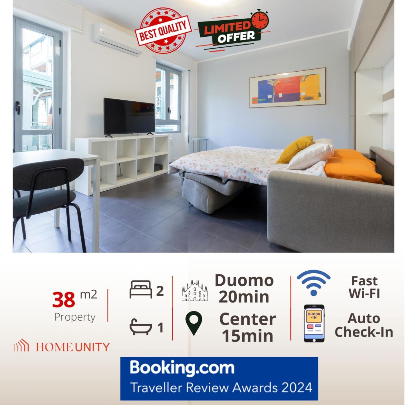 20Mins From Duomo - Renovated Apt Near City Center Apartment Милано Екстериор снимка
